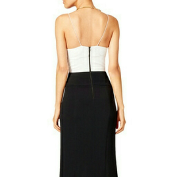 Narciso Rodriguez Rosa Gown Black White 4 6 Event - Picture 4 of 4